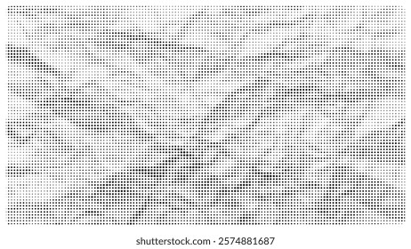 Creative texture halftone vector template.
