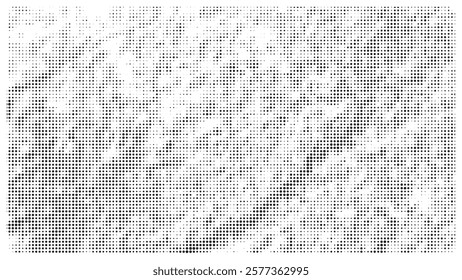 Creative texture halftone vector template.