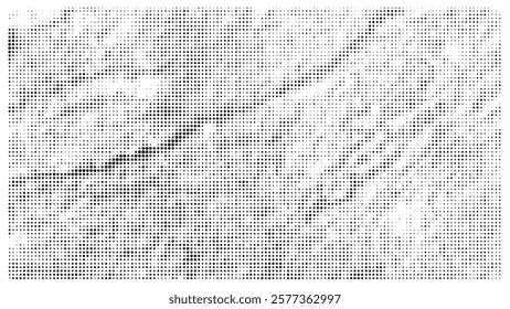 Creative texture halftone vector template.