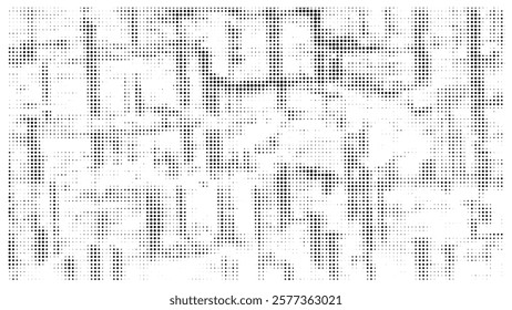 Creative texture halftone vector template.