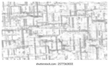 Creative texture halftone vector template.