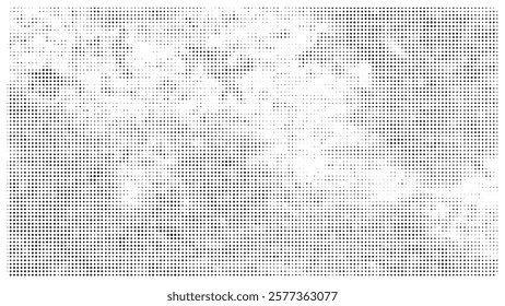 Creative texture halftone vector template.