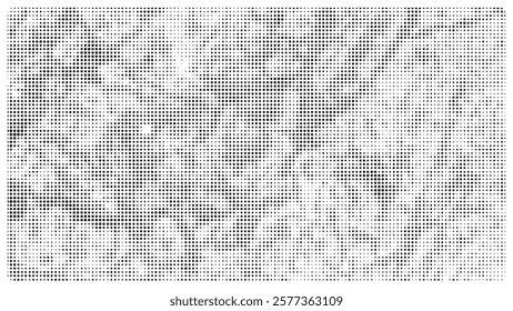Creative texture halftone vector template.