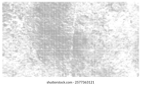 Creative texture halftone vector template.