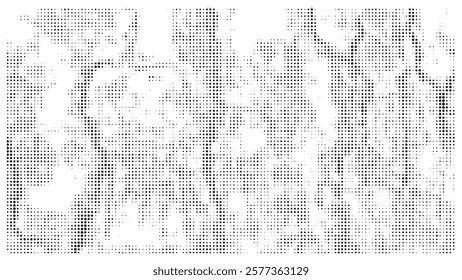 Creative texture halftone vector template.