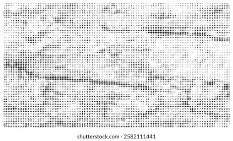 Creative texture halftone vector template.