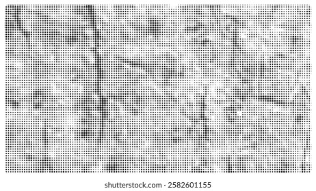 Creative texture halftone vector template.