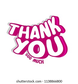  creative Thank You Card and creative design and typography.