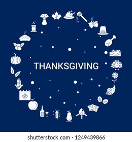 Creative Thanksgiving  icon Background