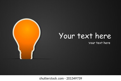 Creative Think / Business idea background. Useful Background for your layout design. Premium Quality, Genuine and Satisfaction, Easy to Edit 