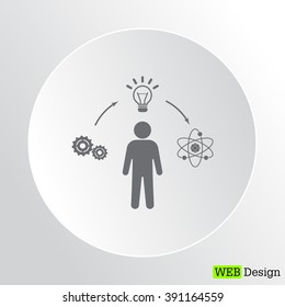 creative thinking icon
