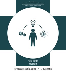 creative thinking icon
