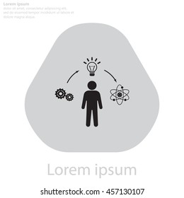 creative thinking icon