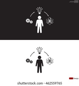 creative thinking icon