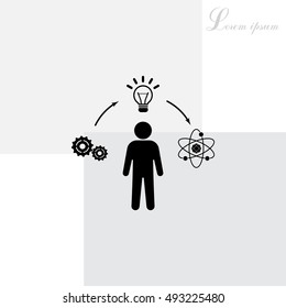 creative thinking icon