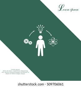 creative thinking icon