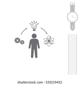 creative thinking icon