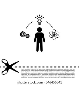 creative thinking icon
