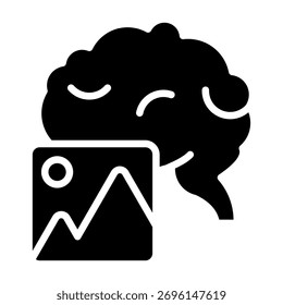 Elemento De Ícone De Pensamento Criativo Para Design E Vetor