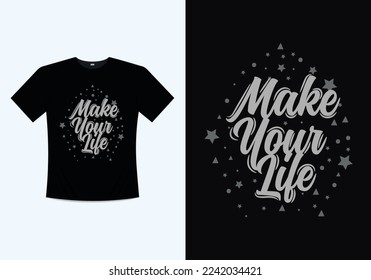 Creative thinking modern typography inspirational lettering quotes t shirt design suitable for print vector template design