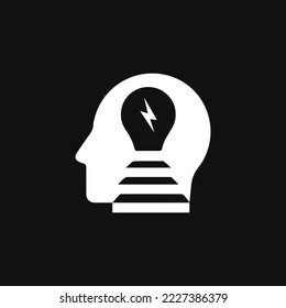 creative thinking, open minded, genius logo design