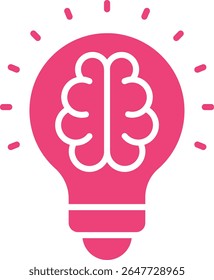 Creative Thinking vector icon. Can be used for printing, mobile and web applications.