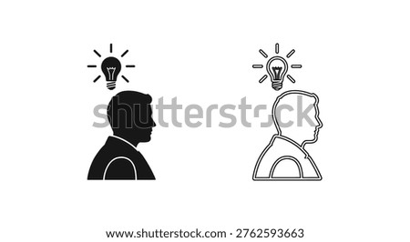 Creative Thinking vs Conventional Mindset: Boost Innovation Vector