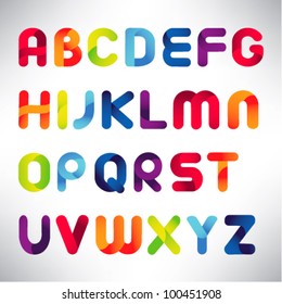 creative three dimensional alphabet set