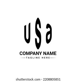 Diseño de logotipo de tres letras creativas