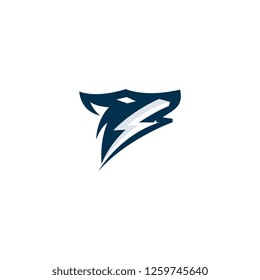 Creative Thunder Fox Logo-Symbol