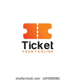 Creative Ticket Logo and Template
