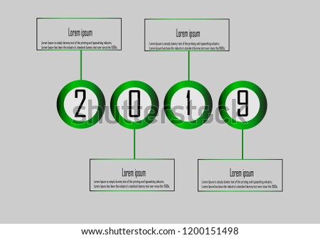 creative timeline infographic template modern vector stock vector cool timeline template