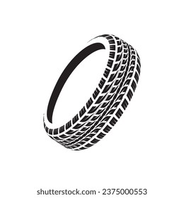 Creative tire logo, tire store logo design vector illustration.