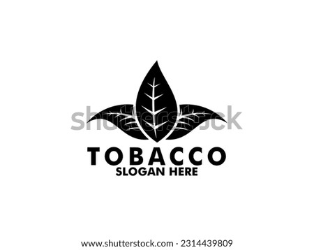 Creative Tobacco logo vector, Tobacco logo design template