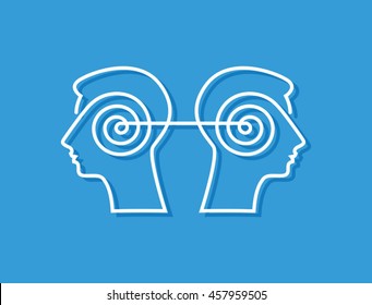 creative together idea vector