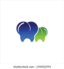 Creative tooth vector illustration. good for dental companies, dentists, dental care products, icons etc.