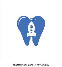 Creative tooth vector illustration. good for dental companies, dentists, dental care products, icons etc.
