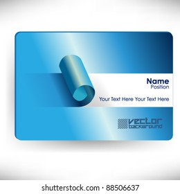 creative torn paper card layout vector design