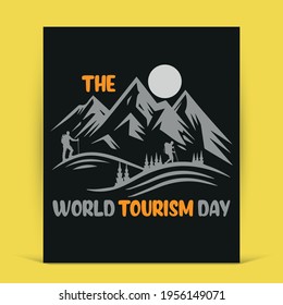 Creative Tourism T-Shirt Design Template