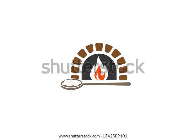 Creative Traditional Oven Fire Logo Vector\
Symbol Icon Design\
Illustration