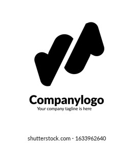 Creative Transfer Data Logo, Company Logo