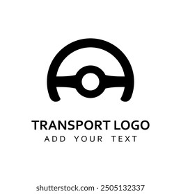 Plantilla de diseño de logotipo de transporte creativo