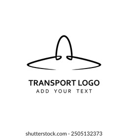 Plantilla de diseño de logotipo de transporte creativo