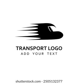 Creative transport logo design template