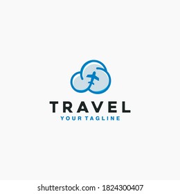 Creative Travel Logo Design Vector