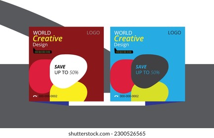 Creative Travel social media post design,vector design, socail media baner ,vector, Digital business marketing banner for social media post