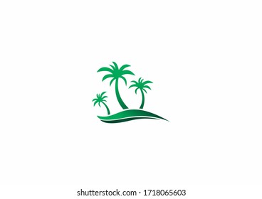 Ilustración de símbolo de logotipo vectorial viajado por Creative