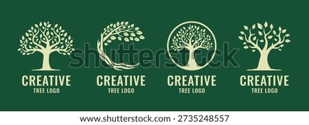 Creative Tree Logo Collection for Branding and Nature Concepts