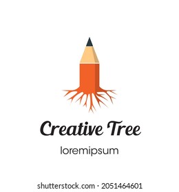 Creative Tree logo or symbol template design