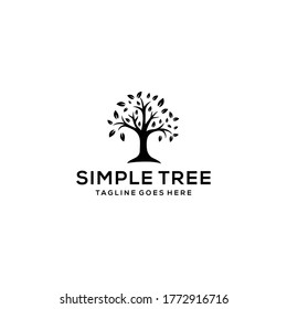 Creative Tree nature logo design sign vector template icon